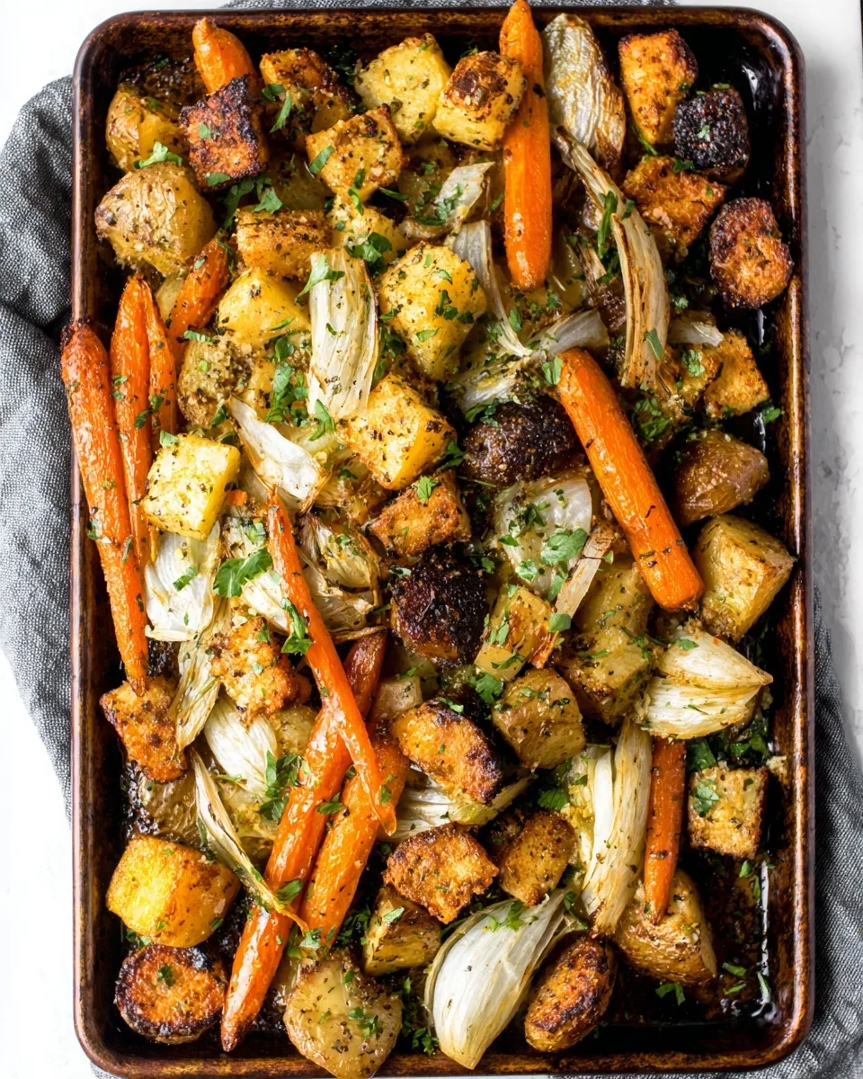 Roast Carrots, Potatoes and Onions – Easy, Flavorful, and Oven-Roasted Perfection!
