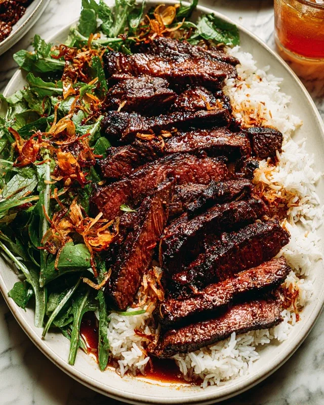 Lemongrass-Ginger Coconut Grilled Steak Recipe: A Bold, Bright, and Flavor-Packed Dish for Your Grill Nights
