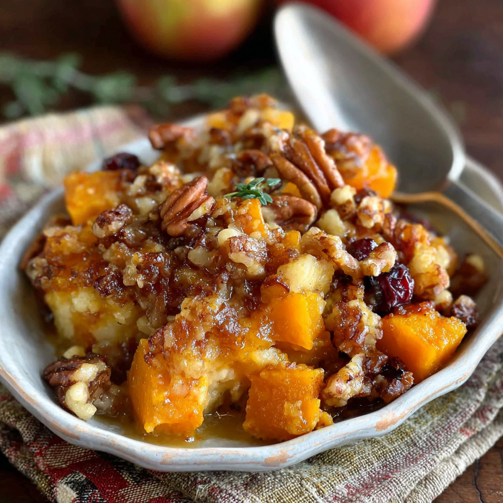 Butternut Squash Apple Bake: A Sweet and Savory Side