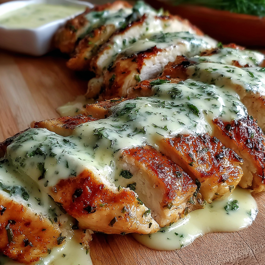 Creamy Caesar Chicken That Melts in Your Mouth