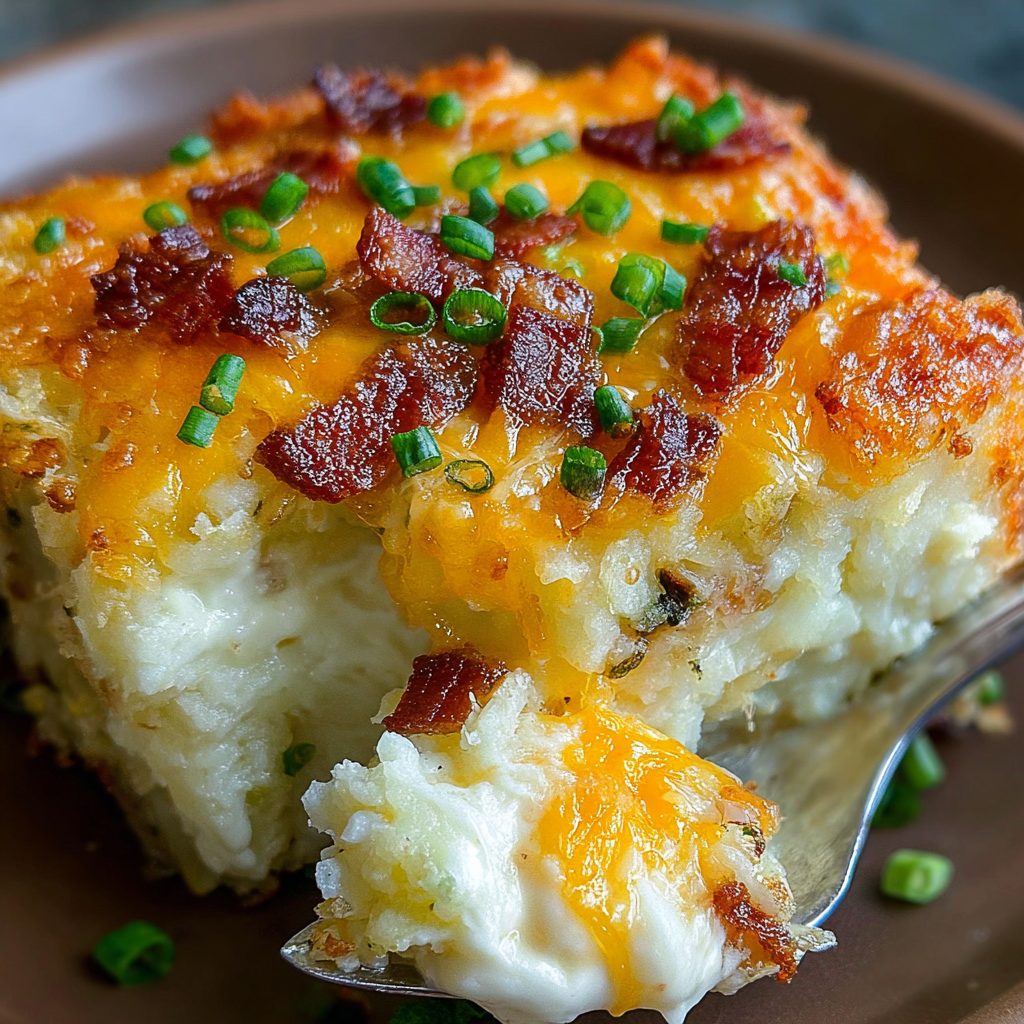 Delicious Twice Baked Potato Casserole Recipe
