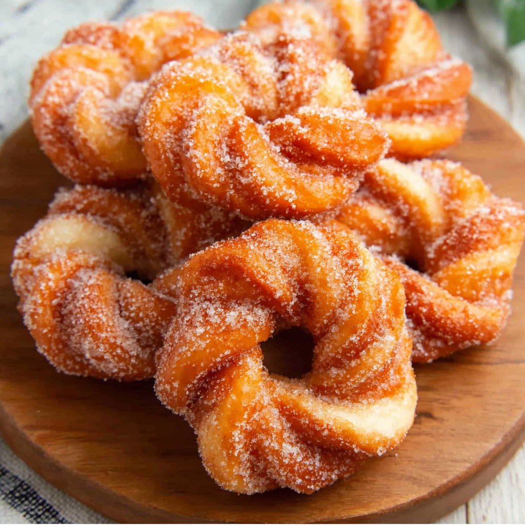 Delightfully Soft and Fluffy Donut Twists Recipe