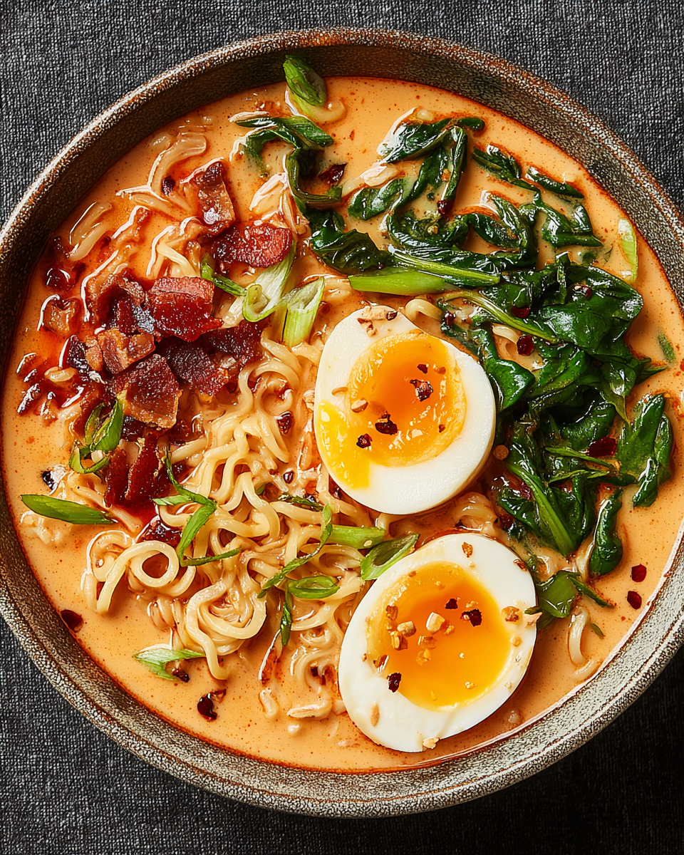 Easy Vegetarian Ramen Noodle Soup Recipe