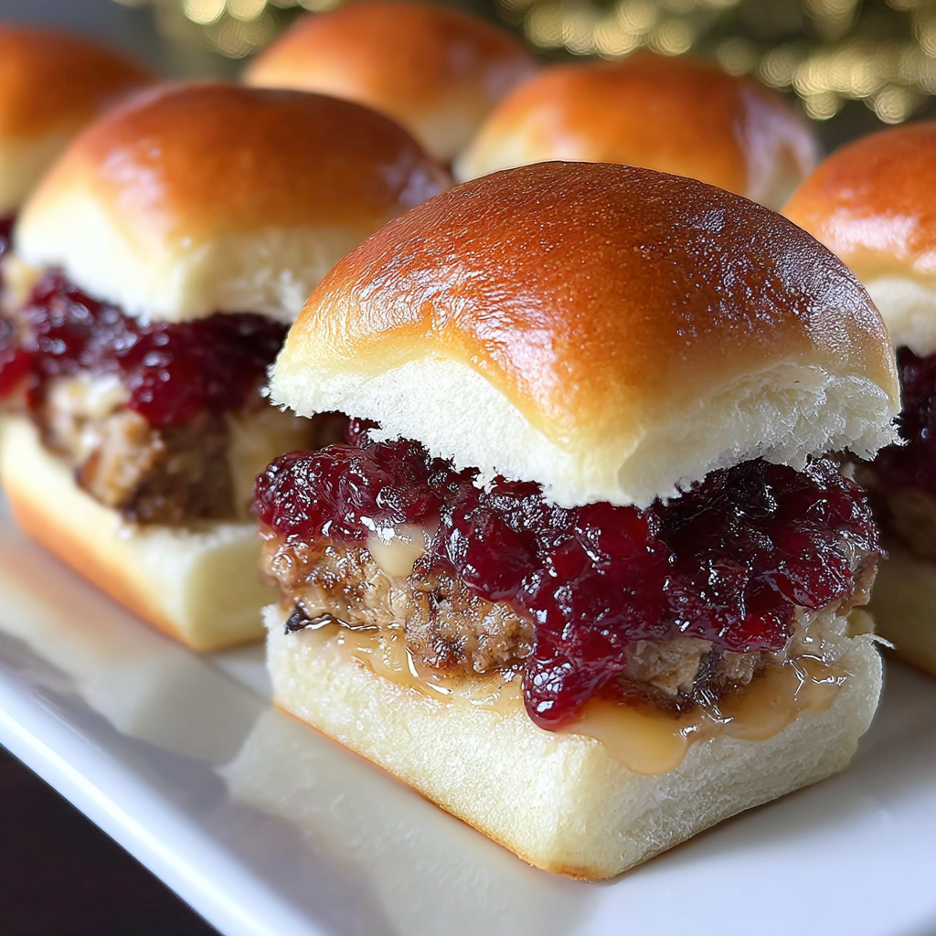 Elevate Your Menu with Turkey Cranberry Sliders