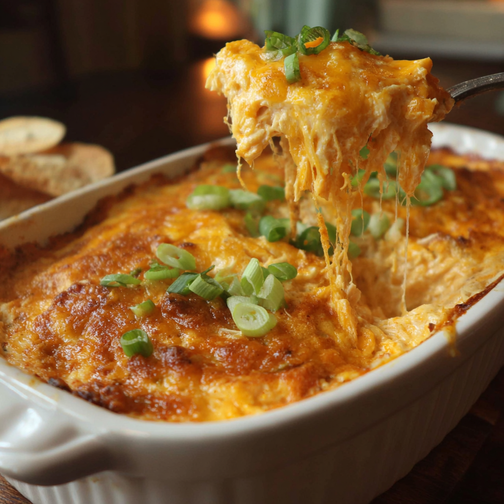 Indulge in Creamy Spicy Buffalo Chicken Dip