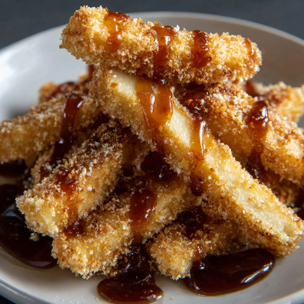 Deliciously Crispy Air Fryer Apple Fries Recipe