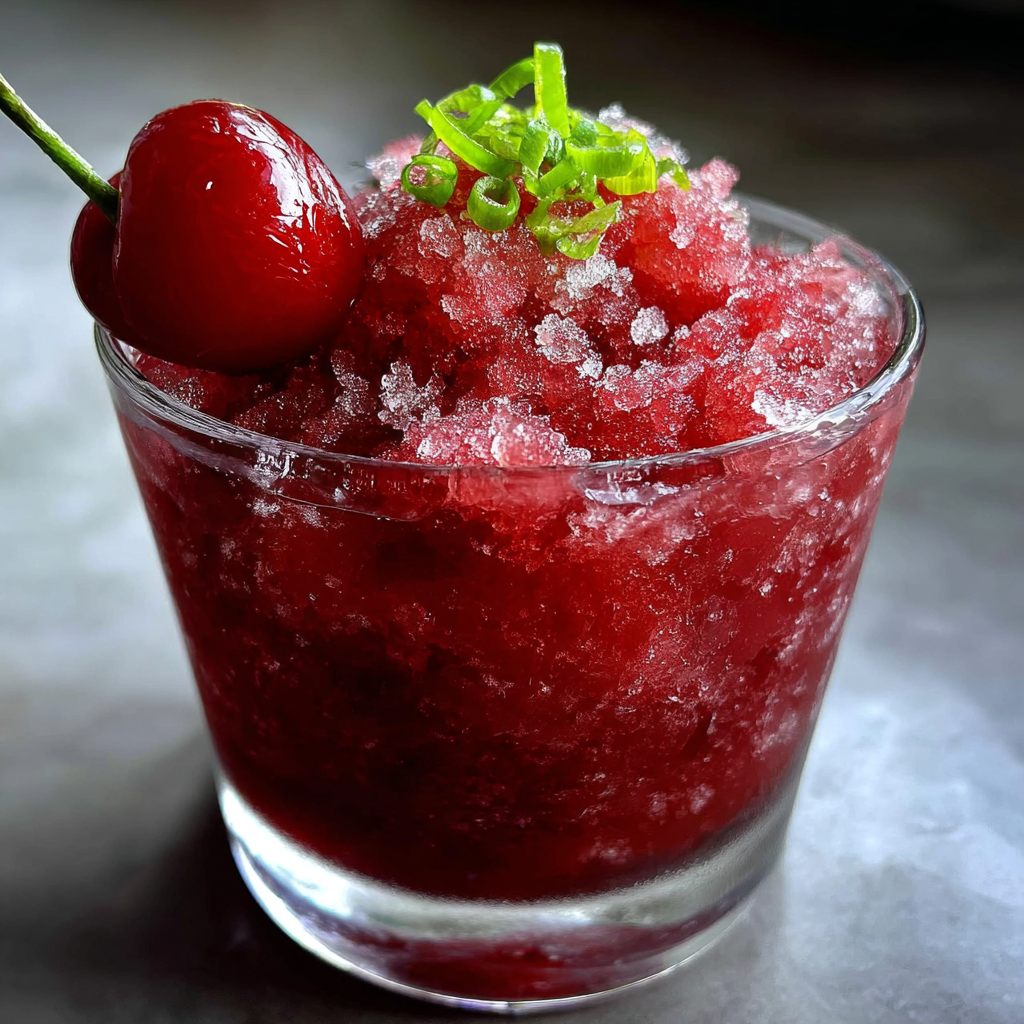 Refreshing Frozen Cherry Coke Slushie Recipe